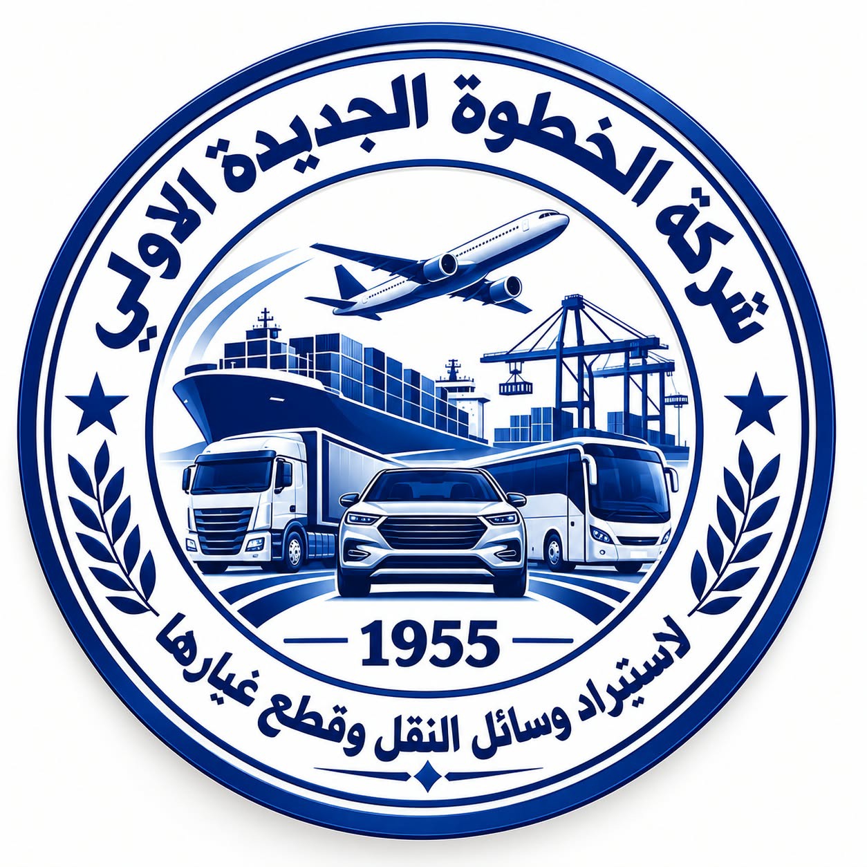 شعار شركة الخطوة الجديدة